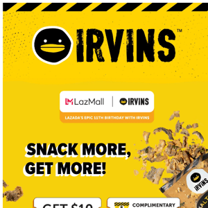 IRVINS Lazada Exclusive: Get the chance to WIN Philips Prizes!