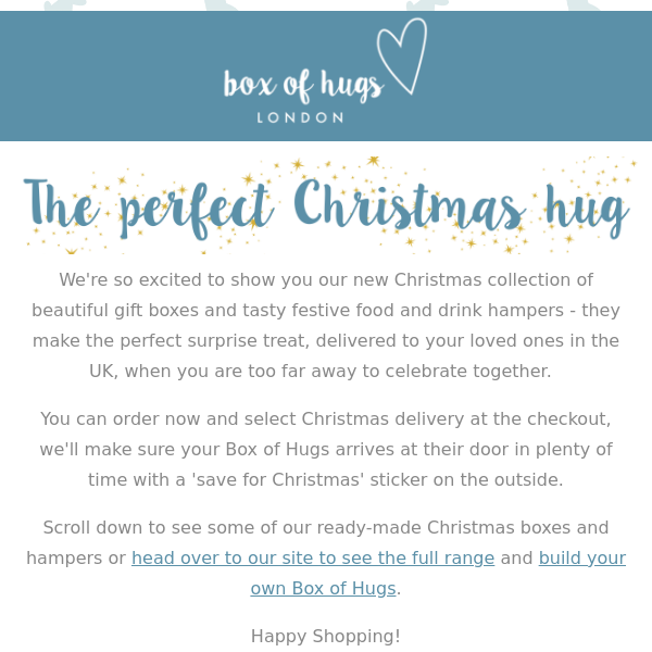 Order Xmas Hugs To The UK Today🎄🍾