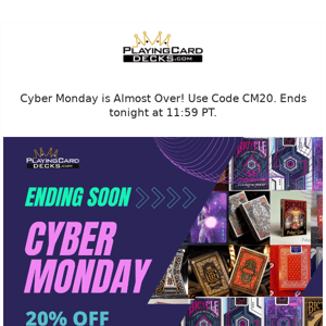 Hurry! Just Hours Left for Our Cyber Monday Sale ⏰