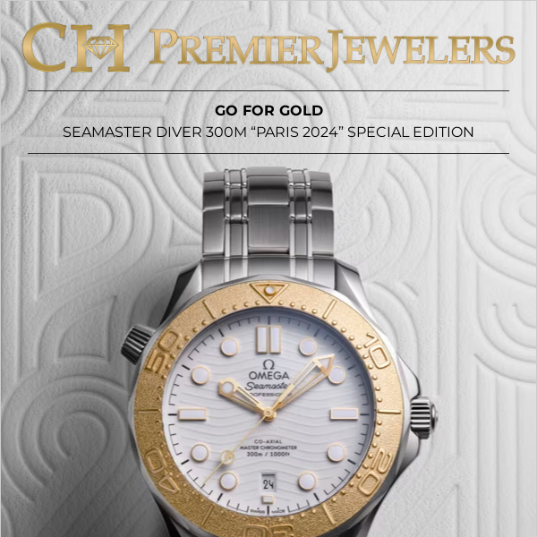 Go for Gold with the New Omega Timepiece