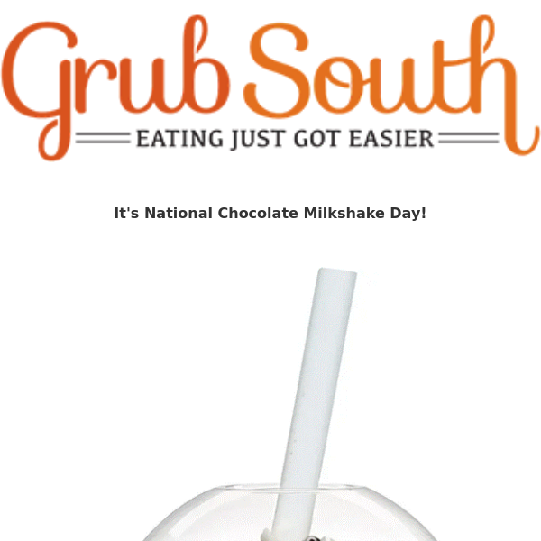 It's National Chocolate Milkshake Day!