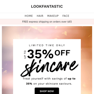 Skincare Clearance: Up to 35% off + FREEBIE ✨
