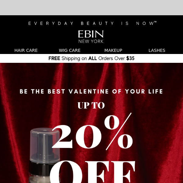 💓Love is in the air - Up to 20% off for Valentine's Day!✨