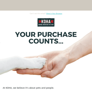 Final Day: Your Purchase Counts