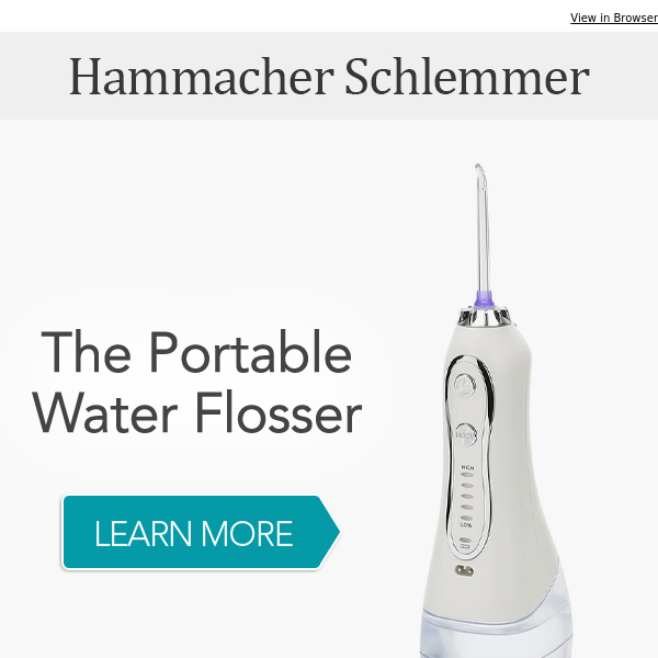 The Portable Water Flosser