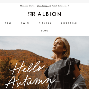 Get Ready for Fall with Albion's New Outfits 🍂🌞