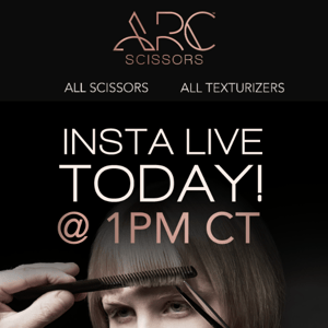 🚨 TODAY! Join @chrisjones_hair & @ahappyjustin LIVE on Instagram