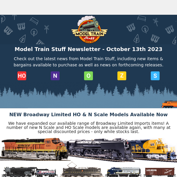 🚂 Latest New Releases & Bargains 🚆 - Oct 13th 2023