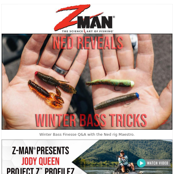 Ned Reveals Winter Bass Tips