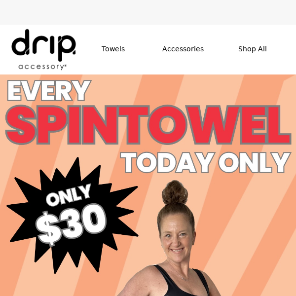 Every SPINTOWEL $30 - 😍