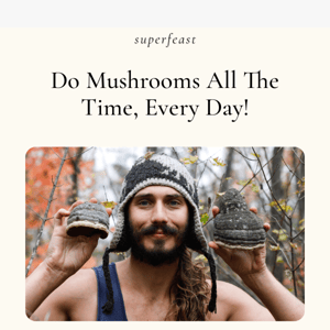 Do Mushrooms All The Time