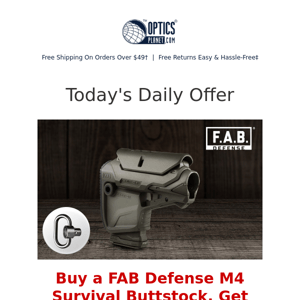 Get a FREE FAB Defense Gift!