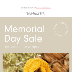 Going on Now! Shop our Memorial Day Sale