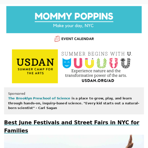 Best June Festivals and Street Fairs in NYC for Families