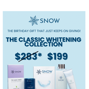 20% off the Classic Whitening Collection