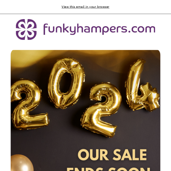 Ends Tonight! The FunkyHampers Sale