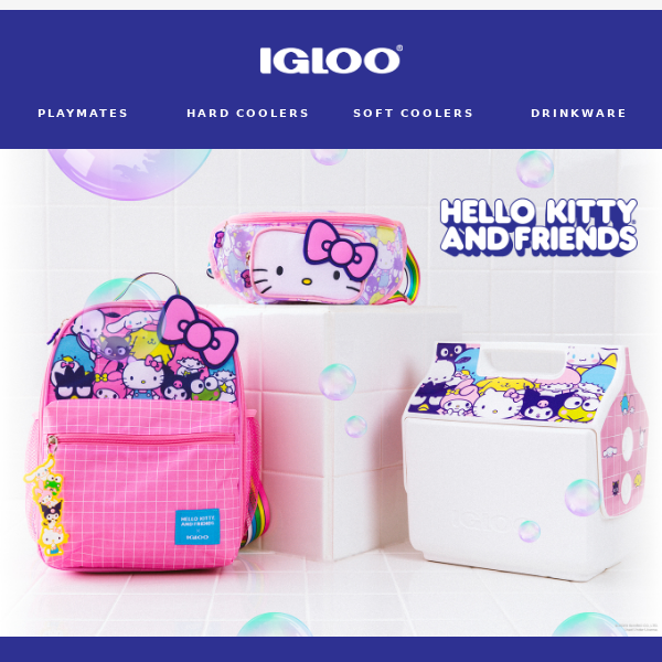 Igloo Coolers | Hello Kitty and Friends BFF Fanny Pack