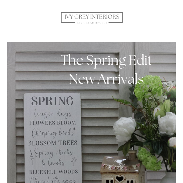 The Spring Edit | More New Arrivals