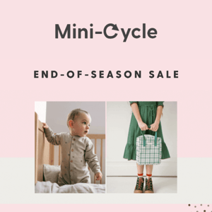 🙌 End-Of-Season Sale is on!