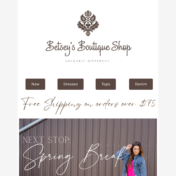 Last Day to Save Betsey s Boutique