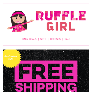 💗😍 FLASH SALE FRIDAY! FREE SHIPPING SITE-WIDE - all day today!