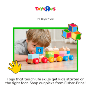 Fisher-Price Toys Get Kids Started on the Right Foot