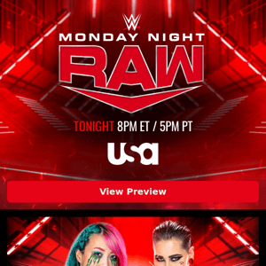 Raw Preview: Asuka and Rhea Ripley dig into the trenches for WarGames advantage