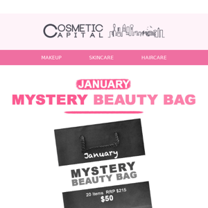 New January Mystery Box with over $215 of value! 🔥