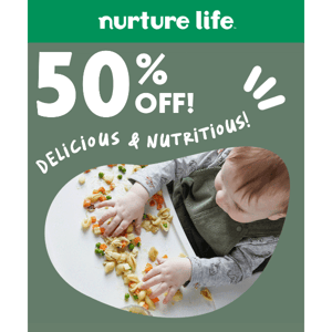 Get 50% Off + A Picky Eater Tip