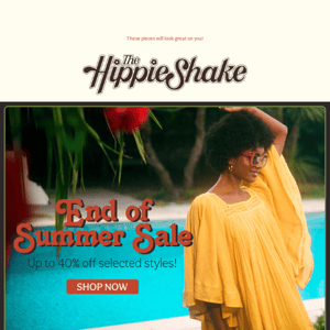 End of Summer sale is here 📣