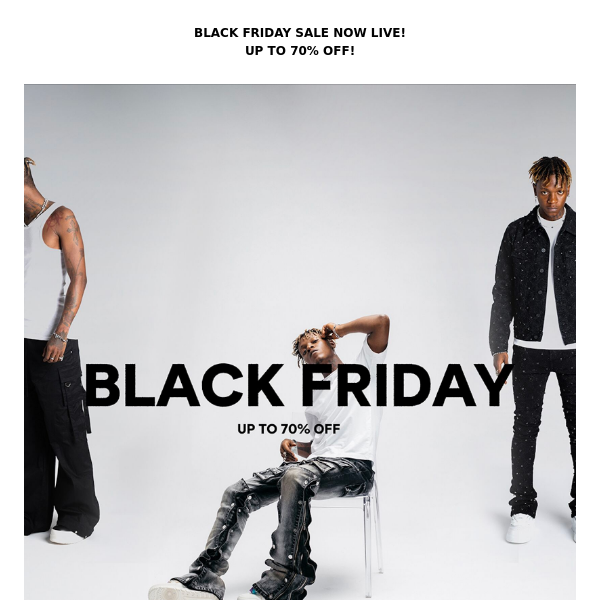 Black Friday sale now live!