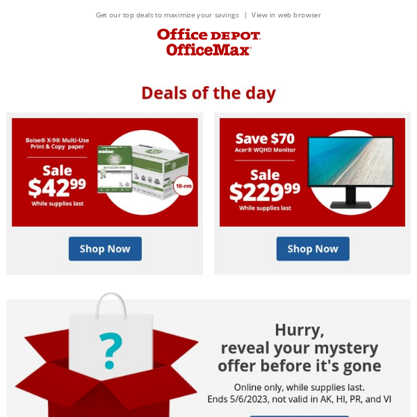 60% Off Office Depot COUPON CODES → (30 ACTIVE) May 2023