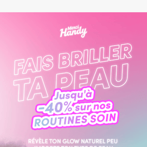 Jusqu'à -40% sur nos Bests-sellers 🌈