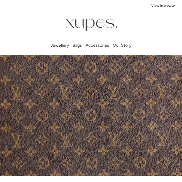 Just dropped! Upgrade your style with Louis Vuitton Monogram 😍 - Xupes