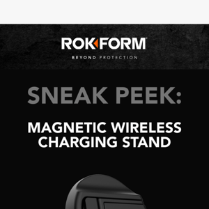 Coming Soon: Magnetic Wireless Charging Stand
