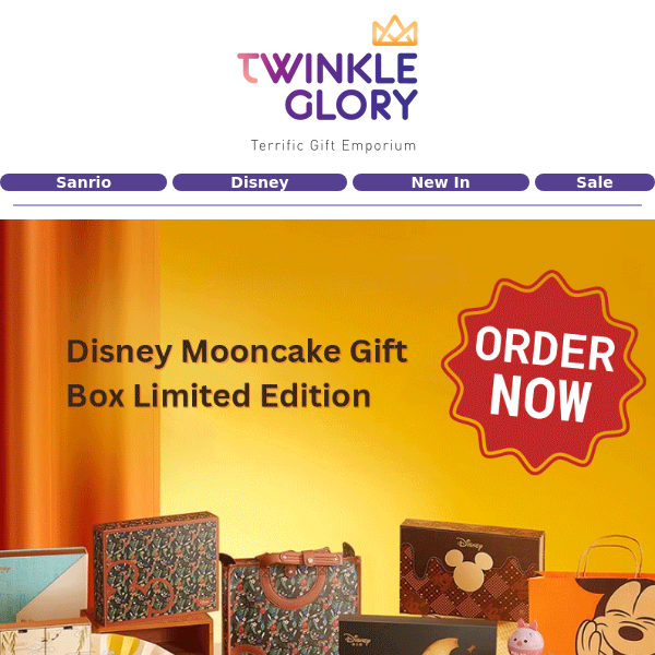 Pre-order now: Disney Mooncake Gift Box Limited Edition