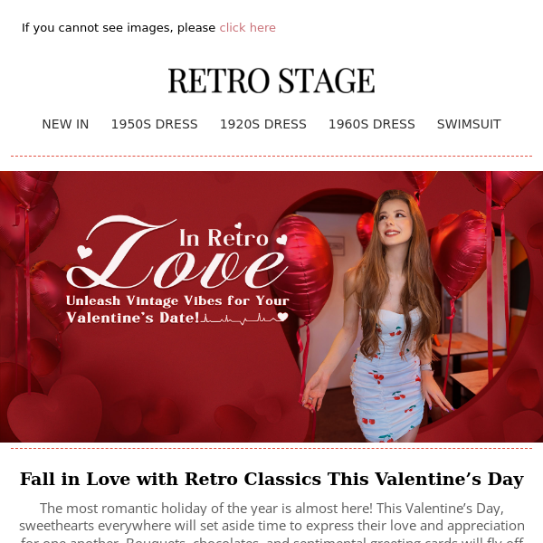 Celebrate Love: Valentine's Day Deals Inside!👗💥