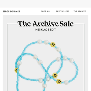 The Archive Sale - Necklace Edit