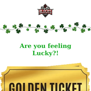 Are you feeling LUCKY?! 🍀