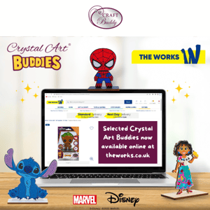 News: Crystal Art Buddies now available