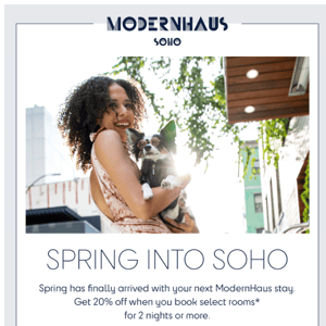 Spring into SoHo