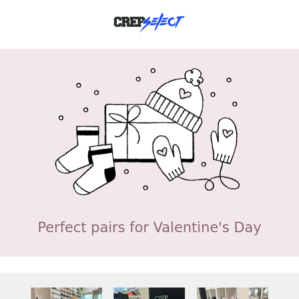 Perfect pairs for Valentine's Day PLUS New brand alert!