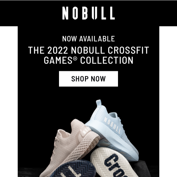 Now available, the 2022 NOBULL CrossFit Games® Collection.