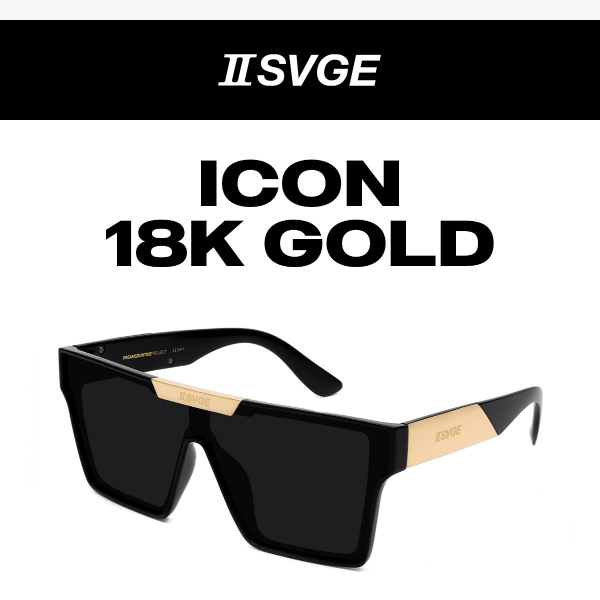 OMG! The Icon 18k Gold are Back 👀