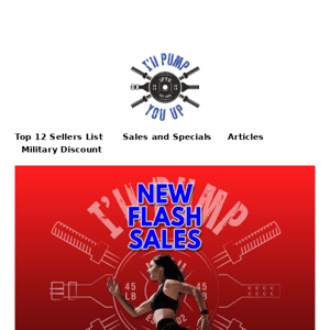 NEW FLASH SALES! Save Up To 25% On Supplements