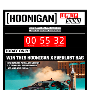 WIN A HOONIGAN X EVERLAST BAG