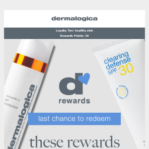 Last Chance To Redeem These Rewards...