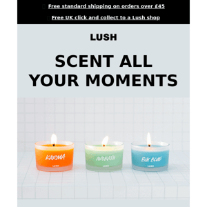 Want your home to smell LUSH?