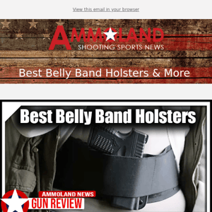 Best Belly Band Holsters