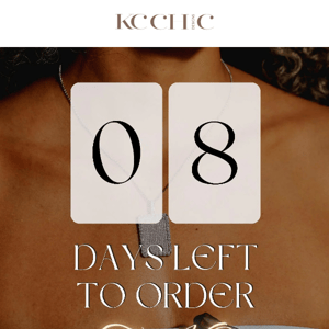 ONLY 8 DAYS LEFT TO SHOP THE HOLIDAY CAPSULE COLLECTION